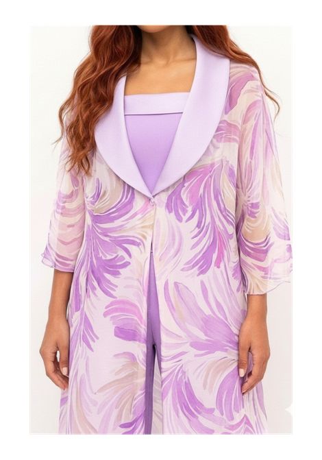 Tuta in Cady con Spolverino in Seta CURVY ALLURE | Abiti | A2026106 A202610766